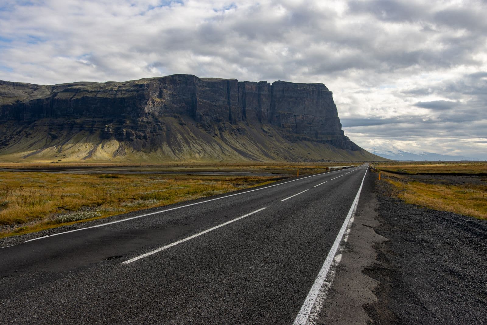 A 9-seat passenger van on an open Icelandic road
