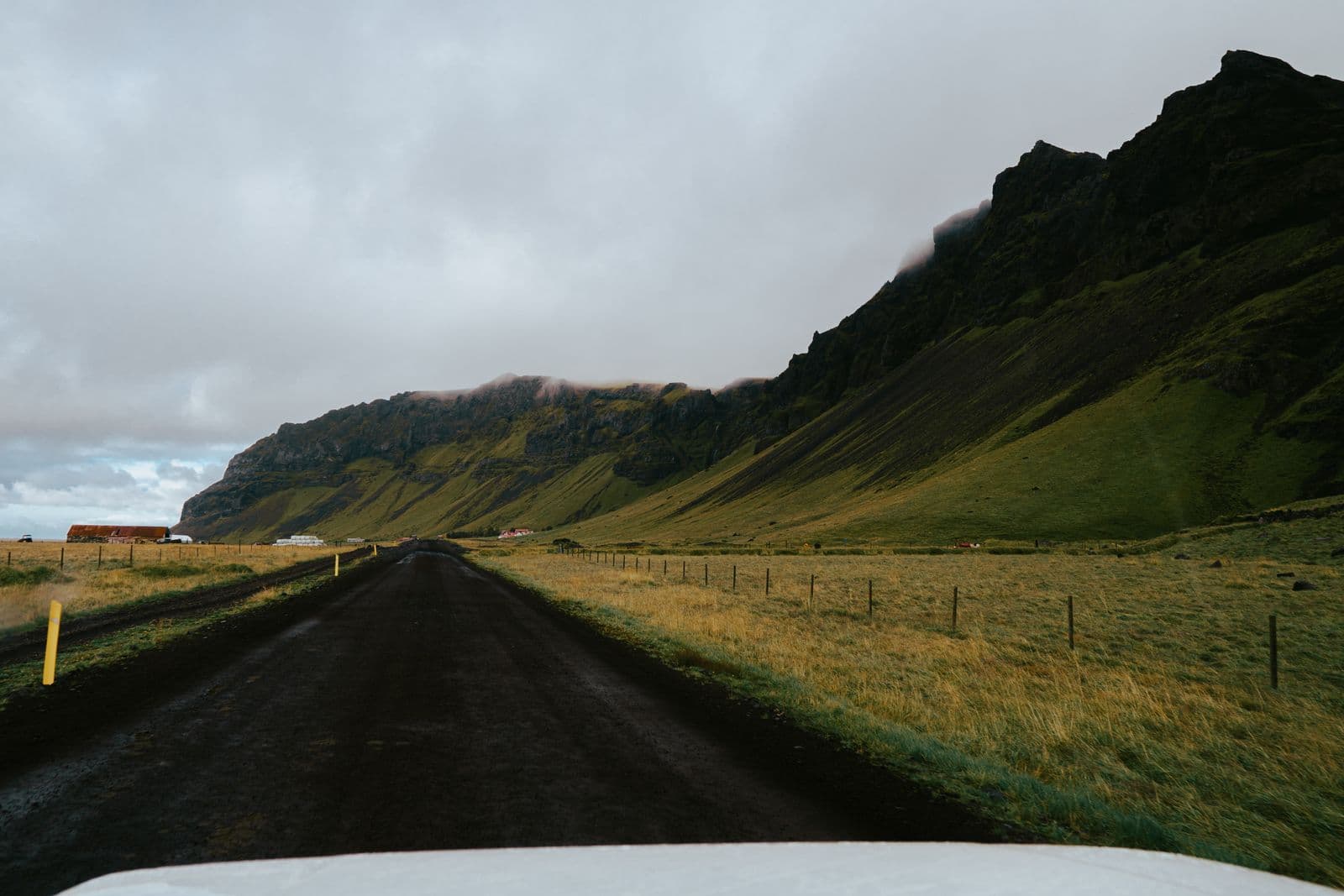 Iceland's Ring Road running through open summer scenery